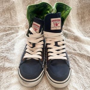 True Religion Women's 6.5 High Top Canvas Shoes